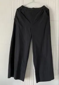 【美品】LEPSIM パンツ　ワイド　ストレート　ブラック