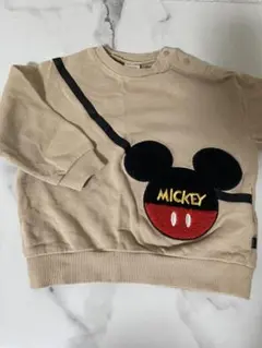 【お値下げしました】ミッキー ベビートレーナー スウェットサイズ90 バースデイ