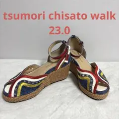 D222085 tsumori chisato WALK 総柄 バレエシューズ - メルカリ