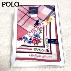 新品未使用☆POLOラルフローレン　タオルハンカチ&ハンカチ　2枚セット