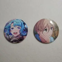 あんスタ フィーチャースカウト缶バッジ 紫之創、真白友也