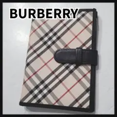 BURBERRY 手帳 システム手帳 ベージュ ノバチェック キャンバス