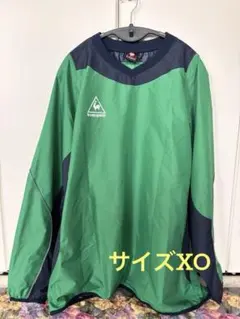 le coq sportif ピステ・ウィンドブレーカー グリーン/ネイビーXO