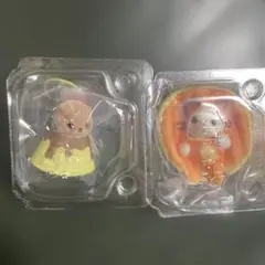 シルバニアファミリー　一番くじ　G賞　ラテネコの赤ちゃん　ラッコの小さい赤ちゃん