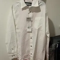 INTERMEZZO シャツ　イタリア　シャツ　INTERMEZZO 白のサムネイル