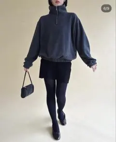 edit for lulu ハーフジップスウェットのサムネイル