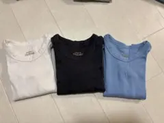 長袖　肌着　3枚セット　90