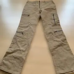 【売切り価格】 ripvanwinkle ジッパーポケット カーゴパンツ