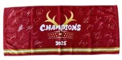 【新品未使用】【優勝記念】鹿島アントラーズ 優勝記念 マフラータオル 2026年最新】鹿島アントラーズ優勝記念の人気アイテム - メルカリ