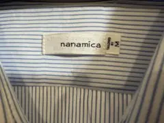 nanamica ストライプシャツ Mサイズのサムネイル