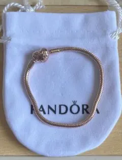 Pandora ピンクゴールド　16cm