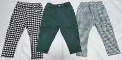 【90】ブランシェス アプレ パンツ3本セット 保育園着 まとめ売り