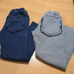 seraphポケットフリルパンツ2枚セット