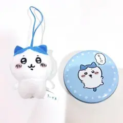 ちいかわ ハチワレ ガチャ ぬいぐるみmini プチキャン缶 2点セット