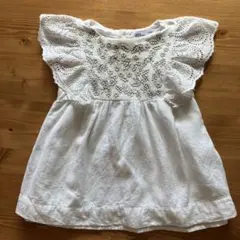 ZARA ホワイト チュニック 12-18ヶ月
