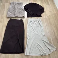 しまむら　yumi 冬服まとめ売り4点　サイズM