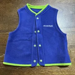 mont-bell ベビー　フリースベスト 90cm