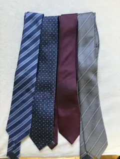 ネクタイ　3本(紫以外)　蝶ネクタイ　1つ　まとめ売り