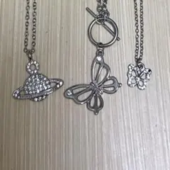 ネックレス　蝶々　蝶　WEGO SHEIN