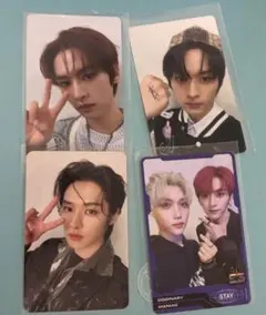 スキズ　リノ　特典　タレントカード 4枚セット