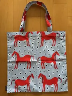 marimekko マリメッコ Musta Tamma トートバッグ