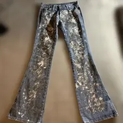 Lois ペイント加工 ブーツカットデニムのサムネイル
