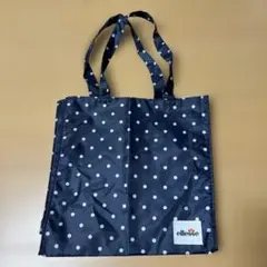 ellesse エレッセ トートバッグ ドット柄 エコバッグ