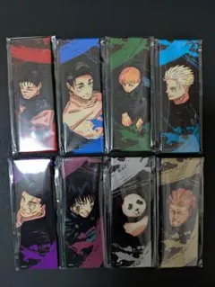 呪術廻戦　絵札缶バッジ　呪術廻戦展　五条悟　乙骨憂太　狗巻棘　脹相