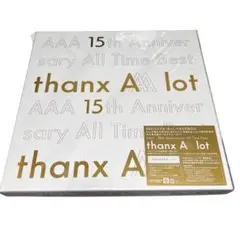 新品 AAA 15th thanx AAA lot CD5枚組 初回生産限定盤