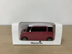 【非売品/新品未開封】プルバックカー スズキスペーシア ピンク×ホワイト2トーンのサムネイル
