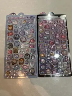 水族館館限定　ボンボンドロップシール　2枚セット