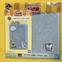ハム太郎　1番くじ　タオル　カードホルダー　こうしくん　タイショーくん