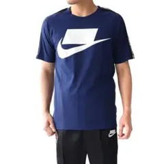 ◆ NIKE ナイキ NSW 袖ライン ロゴ 半袖 Tシャツ カットソー M