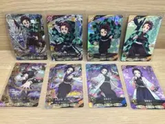 鬼滅の刃　竈門炭治郎　胡蝶しのぶ　日輪バトルスラッシュ　UR SRカードセットのサムネイル