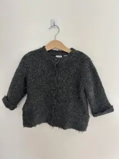 モヘアカーディガン