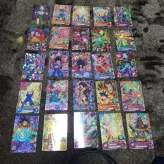 ホロ使用のドラゴンボールカード 25枚セット ブロリー ベジータ他