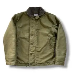 WAIPER N-1 デッキジャケット ミリタリージャケット オリーブ XL