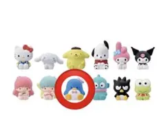 【新品】 サンリオ　ソフビパペットマスコット タキシードサム