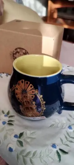 マグカップ　クリスマスマーケット2023年 　青