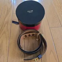 CELINE セリーヌ ベルト サイズ80 リザード型押し エディ期 - メルカリ