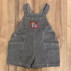 ストライプオーバーオール 100cm