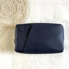 ルフトハンザ　アメニティ　キット　ビジネスクラス　トラベルポーチ　エアライン　紺