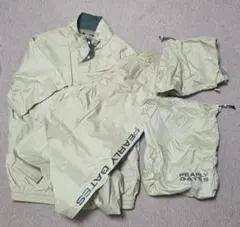 PEARLY GATES ゴルフ　2wayレインウェア　セットアップ/薄イエロー