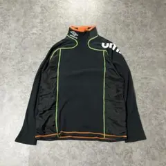 【デサント製 00s】アンブロ 異素材 ギア系 テック デザイン トップス