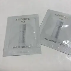 新品 DECORTÉ AQ トライアルセット 3mL×2