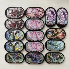 ポケモンメザスタタグ（楕円タグ）15枚セット