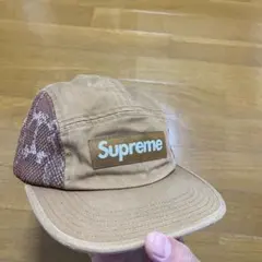 Supreme シュプリーム Snakeskin Mesh Camp Cap