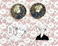 東京リベンジャーズ　東リベ　松野千冬　缶バッジ　原画展　クリアカード