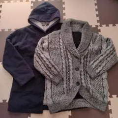 レディース　まとめ売り　裏ボアコート　カーディガン　Mサイズ　計2点