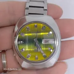 307/稼働 73年 シチズン コスモトロン 電磁テンプ ホログラム - メルカリ